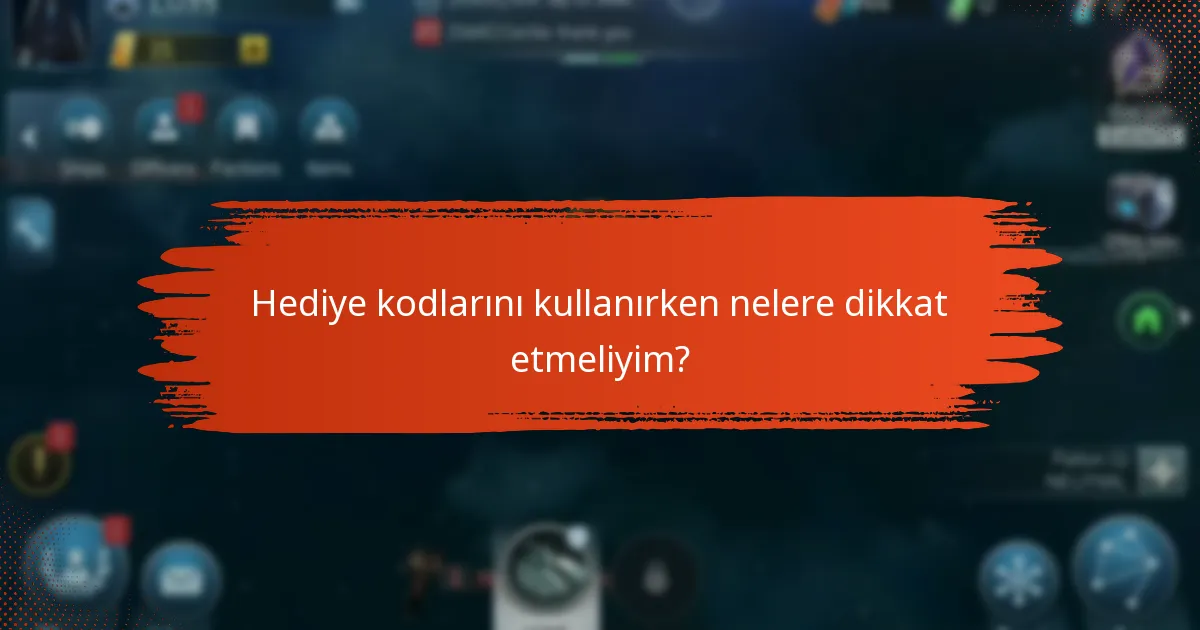 Mobilde hediye kodlarını nasıl talep ederim?