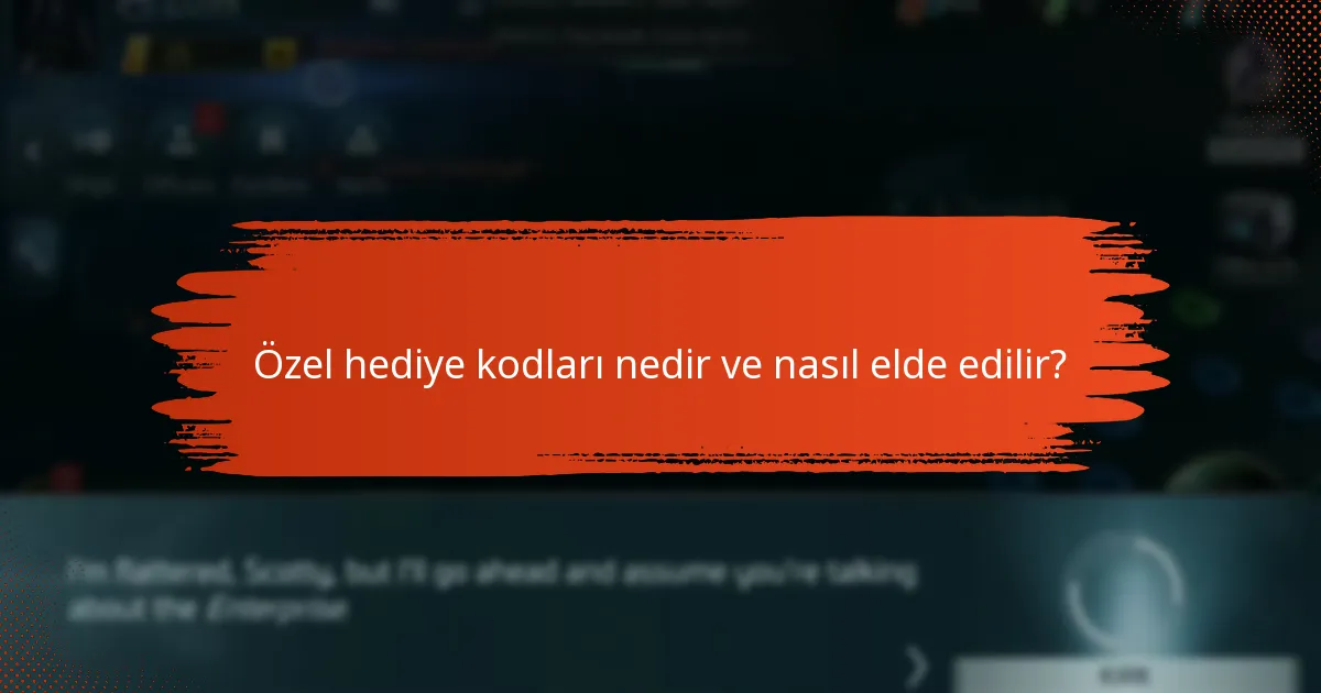 Star Trek Fleet Command’da hediye kodları nasıl kullanılır?
